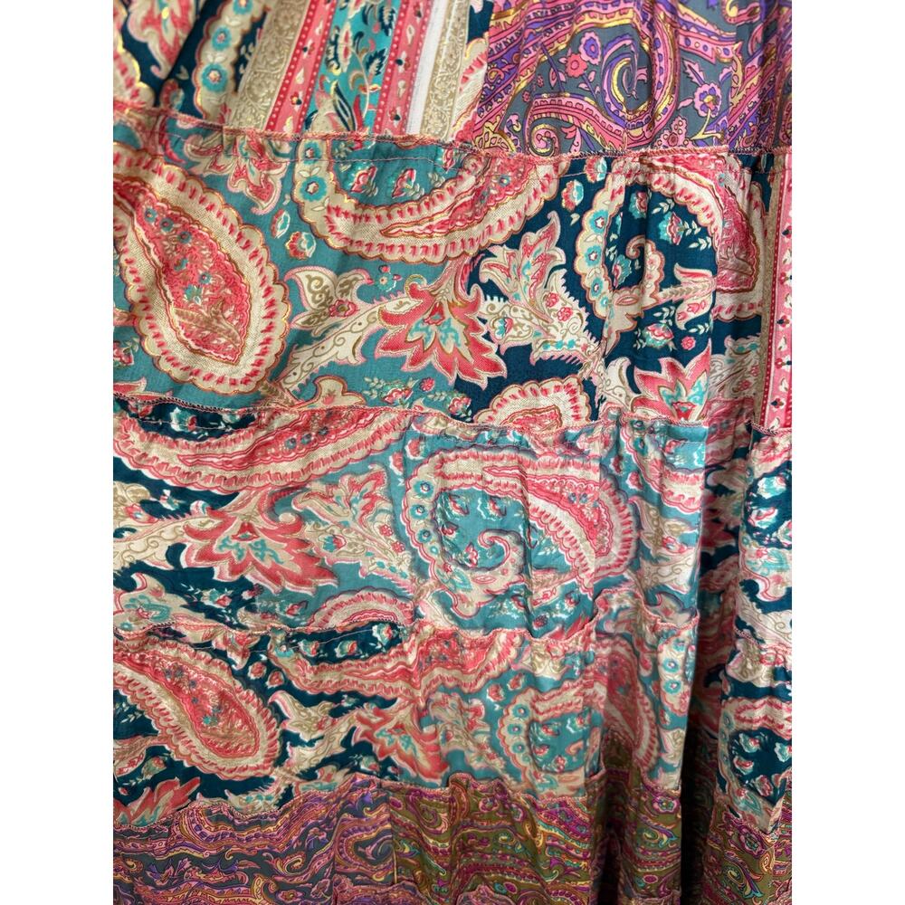 POL Boho Patchwork Maxi Dress - Picture 4 of 4